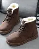 Botas de Neve Estudantis Outono/Inverno 2026 para Mulheres, Botas Curtas, Botas Quentes de Cano Curto, Cadarço, Salto Baixo, Estilo Coreano, Tendência, Calçados de Algodão Fabricante para Mulheres