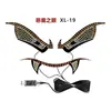 Luz Decorativa LED para Coche Ojo de Diablo Vampiro Luz de Advertencia de Expresión USB Personalizada para Ventana Trasera