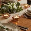 Suporte de Velas de Vidro Decorativo de Pássaro Âmbar Criativo e Simples Estilo Retrô para Quartos Modelo de Hotel, Salas de Estar, Mesas de Centro, Mesas de Jantar e Decoração de Casa