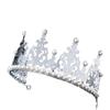 Ventas Directas de Fábrica Transfronterizas Corona Tiara Decoración de Pastel de Cumpleaños Adornos de Ramo Tiara Nupcial Vestido de Cumpleaños de Reina