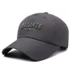 Boné de Beisebol Bordado com Letra Tridimensional Estilo Coreano Secagem Rápida Moda Casual Estilo Americano Versátil Unissex Chapéu de Sol