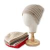 Chapéu de caxemira infantil 100% cashmere puro outono e inverno nova moda quente malha proteção auricular chapéu atacado