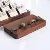 Soporte de Madera de Nogal para Joyería Almacenamiento Soporte para Pendientes Colgador para Collares Soporte de Exhibición para Pulseras Soporte para Anillos Accesorios