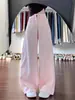 Jeans de Pierna Ancha Scimitar Dopamina Rosa Nuevo de Verano para Mujer Pantalones de Cintura Alta Sueltos Rectos Adelgazantes para Mujer