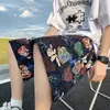 Pantalones Cortos Estampado Digital, Peso Pesado Verano 2026 Nuevo Estilo Delgado para Hombre de Moda Ajustados para Mujer Pantalones de Cinco Puntos de Nicho