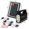 Sistema de geração de energia solar doméstica conjunto completo de alimentação 220V aquicultura lâmpada de iluminação de montanha telefone celular fonte de alimentação móvel externa
