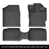 Adecuado para Modelos 18-25 de Coches Perodua Myvi North Deer, Alfombrillas de Suelo Tipo Especial y Alfombrillas de Maletero