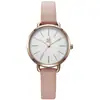 Shengke SK Nuevo Simple Moda Casual Cuarzo Correa de Fibra de Agua Reloj Redondo Estudiante