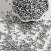 Cuentas de Cristal de Vidrio de Colores para Bisutería, 2/3/4mm, para Pulseras, Collares, Joyería DIY Hecha a Mano, Accesorios, Materiales, Cuentas Sueltas