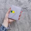 Monedero de Color Sólido con Borla de Frutas y Verduras Shein 70% de descuento Cartera Estilo Ins Cartera para Mujer Portatarjetas de Estudiante Cartera Delgada
