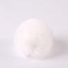 Bola de piel de 6/7/8 cm piel real piel de conejo Rex bola de piel de conejo colgante de joyería accesorios para tocado accesorios para ropa zapatos y sombreros para bricolaje