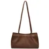 Bolso Grande de Capacidad Retro Casual 2026 Otoño Nuevo Bolso Tote para Mujer de Moda Textura Trendy Bolso de Hombro