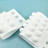 Molde de Silicona Redondo Esférico Grado Alimenticio DIY Chocolate Jabón Vela Fácil de Desmoldar Resistente a Altas Temperaturas Molde para Hornear de Cocina