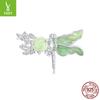 Yinziyun Original Primavera Novas Flores Verdes e Insetos Série Estilo Europeu e Americano Distintivo DIY Pulseira Acessórios de Contas