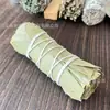 Cola de Ratón Madera Sagrada Lavanda Purificante Set de Aromaterapia Planta Natural Romero Hojas de Eucalipto Concha de Abulón Blanco Mayoreo