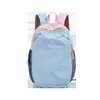 Mochila Transfronteriza para Exteriores Color Block Dopamina para Mujer, Nueva Mochila Escolar Ligera de Gran Capacidad para Estudiante Universitario, Mochila de Viaje