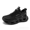 Sapatos de malha leves e respiráveis para atividades ao ar livre, amortecimento leve, tênis de cano baixo, moda masculina de nicho, versáteis, tênis de pai