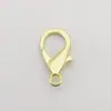 En stock aleación de zinc broche de langosta accesorios de joyería DIY hebilla de collar galvanizada hebilla de conexión de pulsera hebilla de llave de equipaje