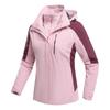Chaqueta popular nueva 2024 chaqueta de pareja para exteriores para hombre primavera cortavientos impermeable tres en uno versátil