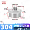 Niple Redutor Hexagonal de Aço Inoxidável 304 Macho-Macho de Tamanhos Diferentes Rosca Macho Tubo de Passagem Reta 1 polegada 6 fen para 4 fen