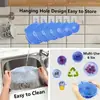 Tampas Populares de Silicone de Grau Alimentício para Conservar Alimentos, Conjunto de Seis Peças, Tampas Redondas Multifuncionais para Tigelas, Tampas de Vedação, Tampas de Silicone Elásticas
