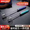 Batidor de Huevos Semiautomático de Acero Inoxidable Manual para el Hogar de Mano Batidor de Crema Batidora de Huevos de Cocina