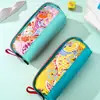Estuche de Tela Oxford Personalizado con Diseño de Estilo Nacional para Estudiantes, Gran Capacidad, Bolsa de Almacenamiento Duradera, Fabricante de Origen