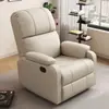 Sofá espacial de primera clase para sala de estar, silla perezosa multifuncional para dormitorio, silla mecedora giratoria eléctrica para computadora de manicura individual, de madera