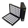 Caja Transparente para Joyería Piedra Desnuda Anillo de Diamante Caibao Fideos Wen Jugar Tarjeta de Jade Cuenta de Buda Almacenamiento Xizang Bolsa Cuadrada de Exhibición con Asa