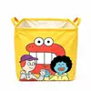 Caja de almacenamiento impermeable de dibujos animados, organizador plegable para ropa y juguetes, bolsa de almacenamiento plegable impermeable para ropa