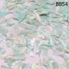 Peças de concha de abalone natural ultra-finas coloridas de alta qualidade para atacado para decorações de nail art DIY feitas à mão peças de madrepérola com inlay
