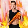 Chaleco exterior sin mangas grueso con forro polar para hombre de comercio exterior para protección contra el frío, ropa interior térmica, camiseta base sin costuras, chaleco de otoño e invierno para hombre