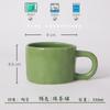 Caneca de Café Cerâmica Padrão Amassado à Mão Criativa Retro Ins Feng Shui Caneca Personalizada com Logo Exclusiva Transfronteiriça Atacado