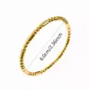 Pulsera de moda personalizada de acero inoxidable europea y americana para mujer, electrochapada de alta gama, no se decolora, joyería de pulsera de acero de titanio de lujo ligero
