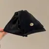 Pinza para el Cabello de Felpa Color Café Melard para Mujer, Otoño e Invierno, Pinza de Tiburón para la Parte Posterior de la Cabeza, Accesorio de Cabello de Alta Gama para Coletas Bajas