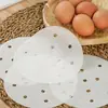 Papel Vaporizador Pequeno para Cozinhar Pães no Vapor, Tapete Especial para Cozinhar no Vapor de Grau Alimentício, Papel Manteiga Descartável, Formato Redondo