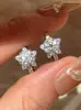 Brincos e Colar Estrela de Diamante Estrela Brilhante da Moda Corrente de Suéter Exquisita Versátil de Luxo Leve