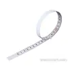 Regla Adhesiva con Tira de Escala Pegajosa, Adhesivo, Divisor Central Metálico de Acero Inoxidable para Escenario y Teatro