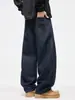 Chegada Nova Primavera 2026 Cor Original Lâmina Curva Jeans Masculino Marca Americana de Alta Qualidade Tendência Loose Reto Casual Calças Longas