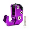 Acessórios de Modificação para Motocicleta Gancho Espessado de Liga de Alumínio CNC Gancho para Capacete Gancho Dobrável para Scooter Moped