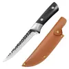 Forja hecha a mano traje especial para sacrificio matadero cuchillo afilado para sacrificar ovejas cortar carne de res cuchillo para cortar huesos en stock al por mayor
