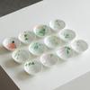 Taza de Maestro Boca de Flor de Barro Zhuyi de Mingzhishan Juego de Té Kung Fu Taza de Té Narciso Pintada a Mano para el Hogar Taza de Té de los Doce Dioses de las Flores