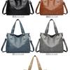 Bolso Transfronterizo 2026 Nuevo Modelo Bolso de Mujer Gran Capacidad Bolso de Hombro para Mujer Moda Bolso Tote de Cuero Suave Bolso Cruzado para Salidas