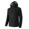 Jaqueta Impermeável à Prova de Vento para Uso Externo Masculina Versátil Roupa para Carregar Jaqueta com Capuz Roupa Casual para Casal Roupa de Montanhismo