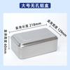 Caja de Esterilización de Aluminio Caja de Esterilización Médica con Tapa Caja de Esterilización Perforada Caja de Esterilización de Laboratorio Caja para Instrumentos Quirúrgicos
