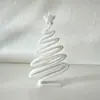 Piezas de arte de árbol de Navidad de impresión 3D más vendidas transfronterizas para decoración interior del hogar