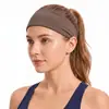 Nueva diadema deportiva ancha de alta elasticidad para yoga y fitness, transpirable, que absorbe la humedad, que absorbe el sudor, pañuelo deportivo para atar el cabello para correr para mujeres