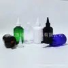 Botella exprimible de 200 ml con tapa de punta, botella corta y robusta, botella para loción con tapa de punta, botella para aceites esenciales, botella para medicina líquida, botella para aceite, botella para pegamento