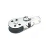 Polea de Acero Inoxidable 304, Polea para Mástil de Yates Transfronterizo, Polea para Columpio, Hebilla para Cuerda de Amarre, Polea de Nylon Negra