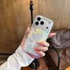 Adecuado para Funda de Teléfono Móvil Apple 17 18Pro Color Degradado Iphone17 Promax Color Pluma Funda Protectora Magnética Chapada